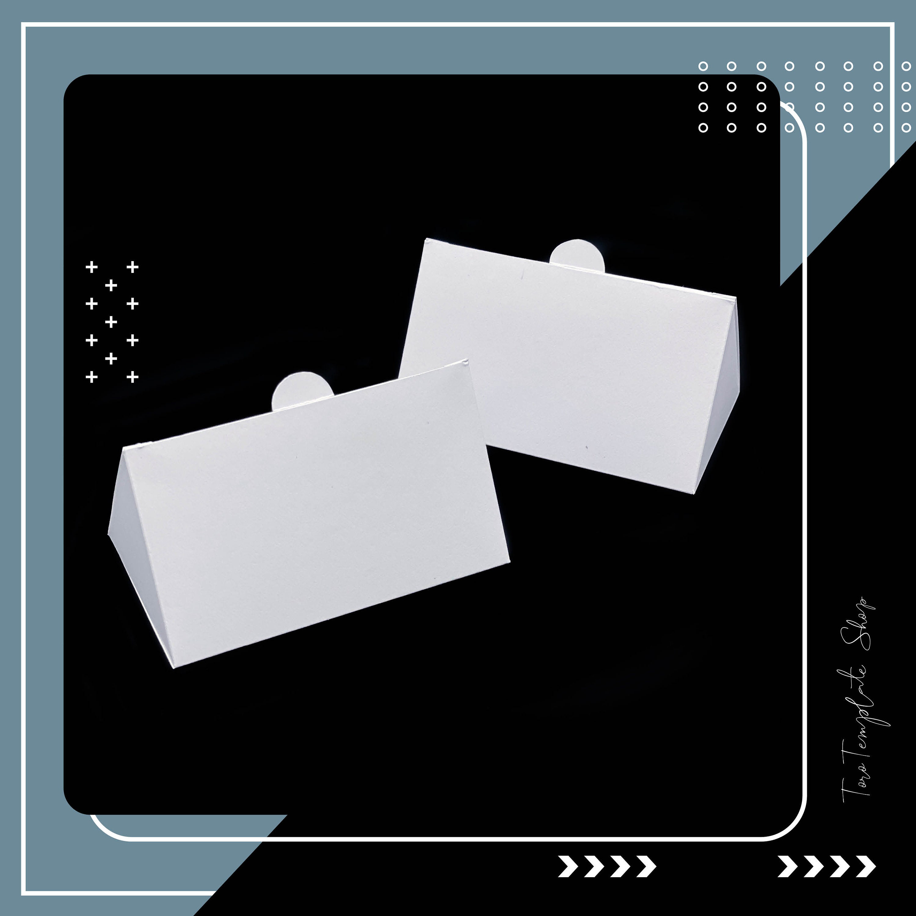 Triangle Box Template, Gift Box Template, Candy Box Template ...