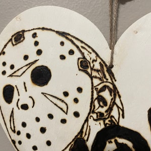 Jason Voorhees Ms Voorhees Jason’s Mom Mothers Day Friday the 13th sign plaque plate heart love horror