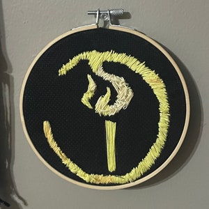Alan Wake Stitch Hoops