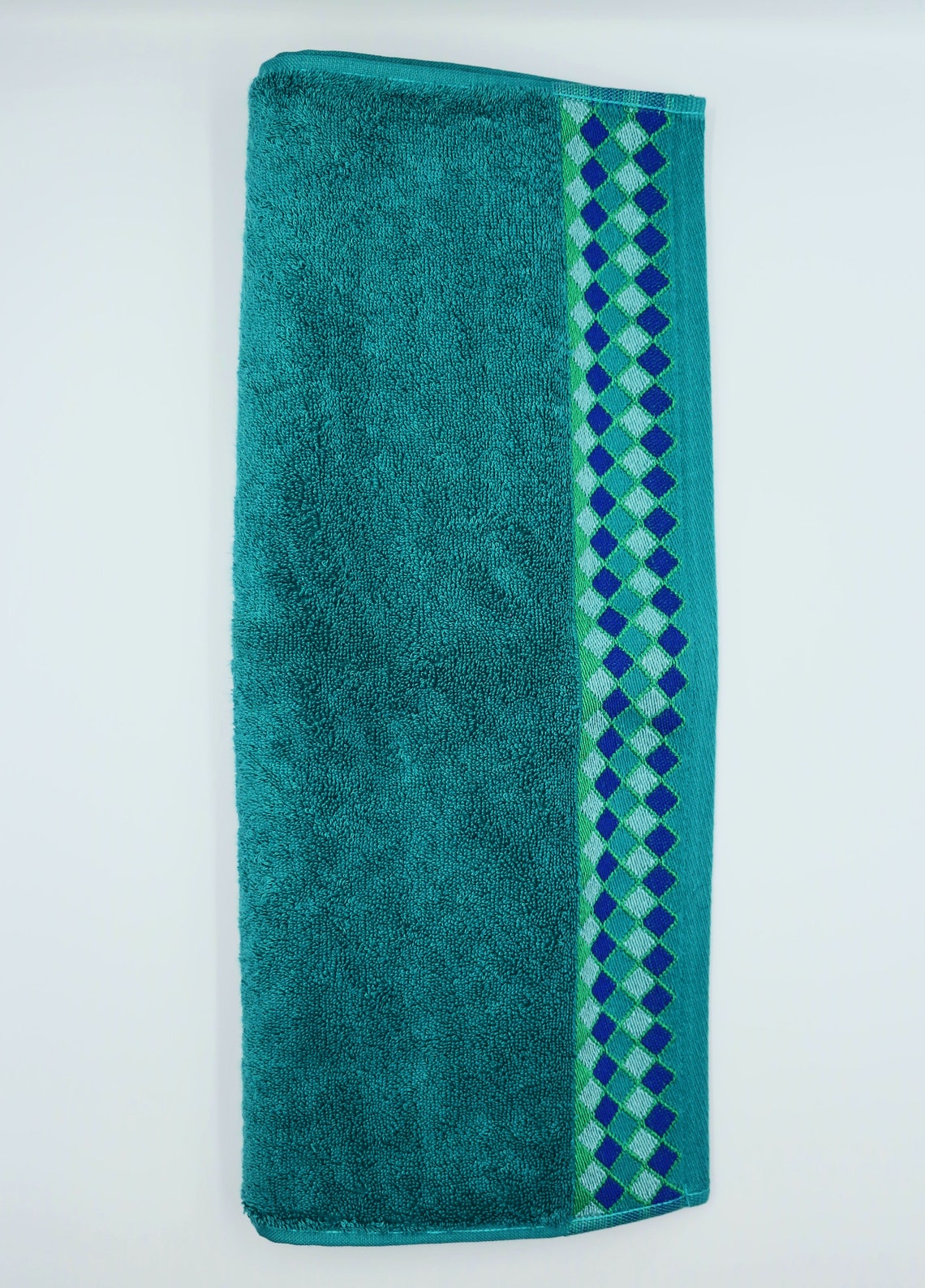 Turquoise Hand Towel 100 Cotton Beach Turkish Cotton Towel Etsy