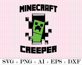 Download Creeper Svg Png Etsy