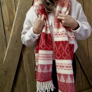 Soft Wool scarf women Wool shawl women Winter scarf Grandma wool shawl Gift for Mom Mother day gift Christmas wool gift
