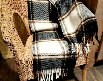 Blanket scarf. Wool scarf women. Woolen scarf. Wool shawl