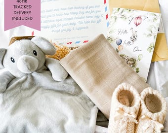 Baby Shower Gift | Animal Gift Box | Unisex Baby Gift | New Baby Gift
