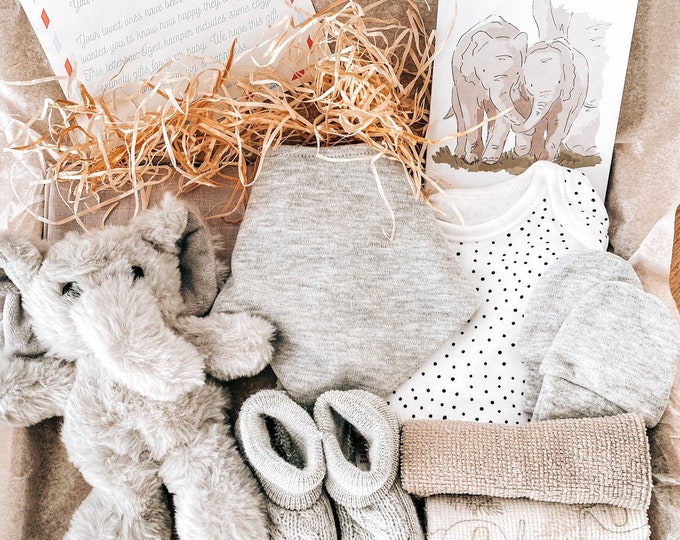 New Baby Boy Gift New Baby Gift in Blue Baby Shower New Arrival New Mum