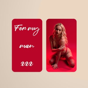 Personalisierte erotische Metall Geldbörse Einsatz: Benutzerdefinierte nackt Polaroid Foto Geschenk für Partner