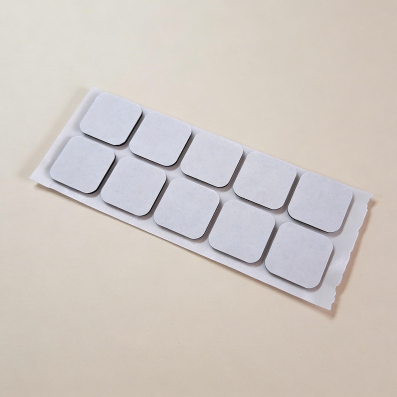 Double Sided Sticky Pads for Wall Art - Damage Free Photo Hanging Squares - Strong Adhesive Foam Tape for Posters, Frames, Panels & Canvas image 1