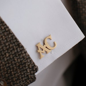 Personalized Cuff Links, Initials Cuff Links, Groomsmen gift , Groom Wedding Cuff Links, Cuff links, Father Cuff Links, initials cuff links image 1