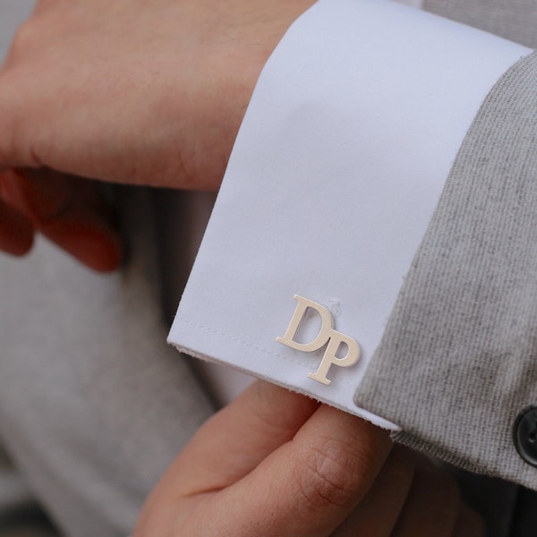 Personalized CuffLinks, Initials CuffLinks, Groomsmen gift, Groom Wedding CuffLinks, initials cuff links,Valentines day Gift,Father day gift