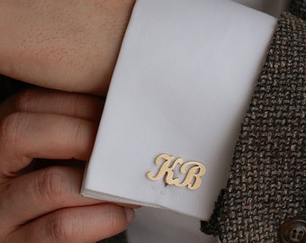 Yellow Personalized CuffLinks, Initials CuffLinks, Groomsmen gift , Groom Wedding CuffLinks, Cufflinks, Father CuffLinks, initials cufflinks