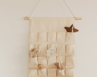 Wall organizer PDF Sewing Pattern, DIY Advent calendar, baby room decoration