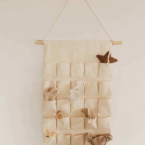 Wall organizer PDF Sewing Pattern, DIY Advent calendar, baby room decoration
