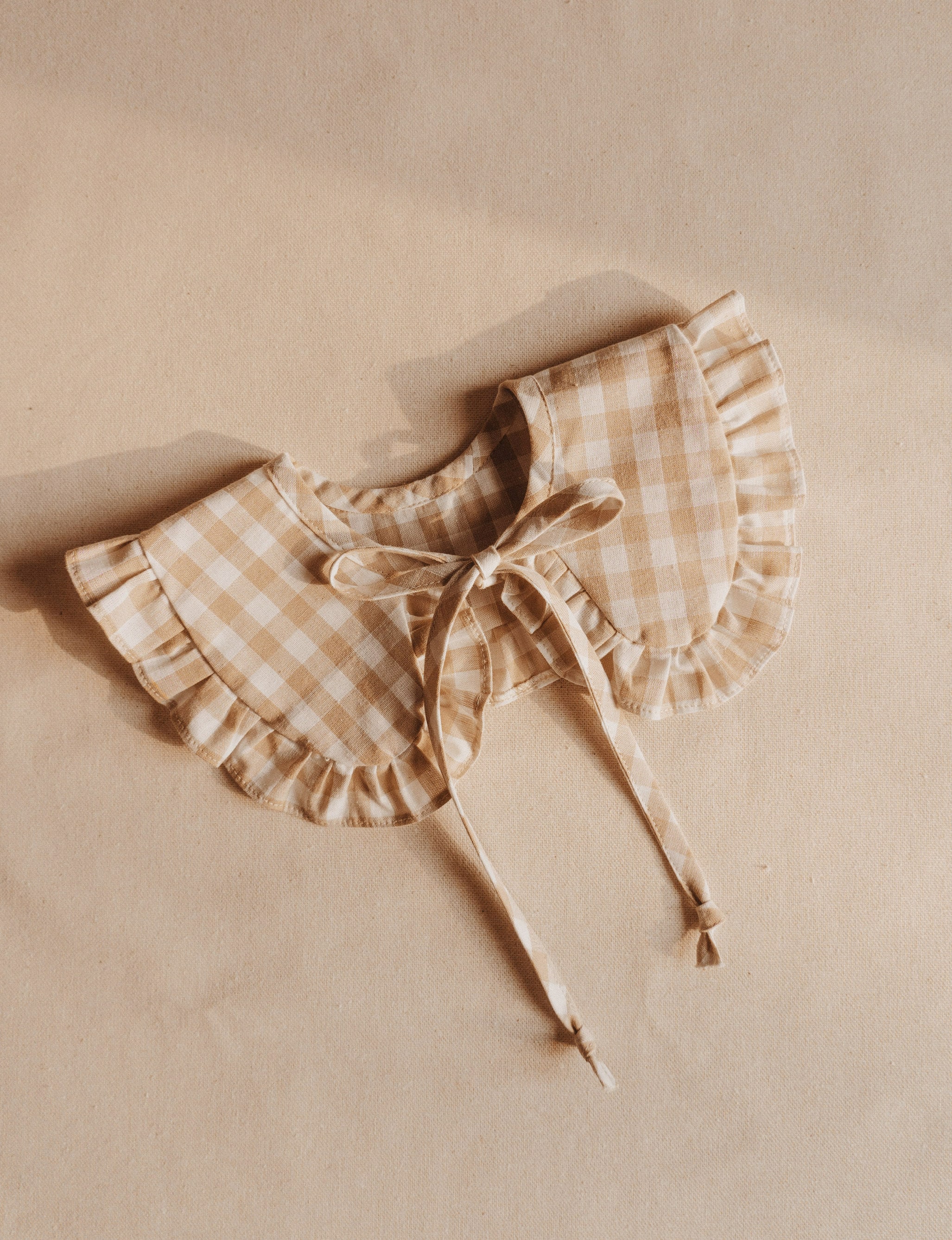 Frill Collar PDF sewing pattern, video tutorial and photo step by step guide included, instant download