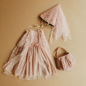 Fairy princess costume sewing pattern, magical dress, cape, and accessories for kids, DIY Fairy Tale Princess Outfit, PDF Instant download