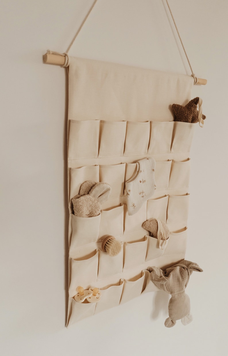 Wall Organizer PDF Sewing Pattern, DIY Advent Calendar, Baby Room ...