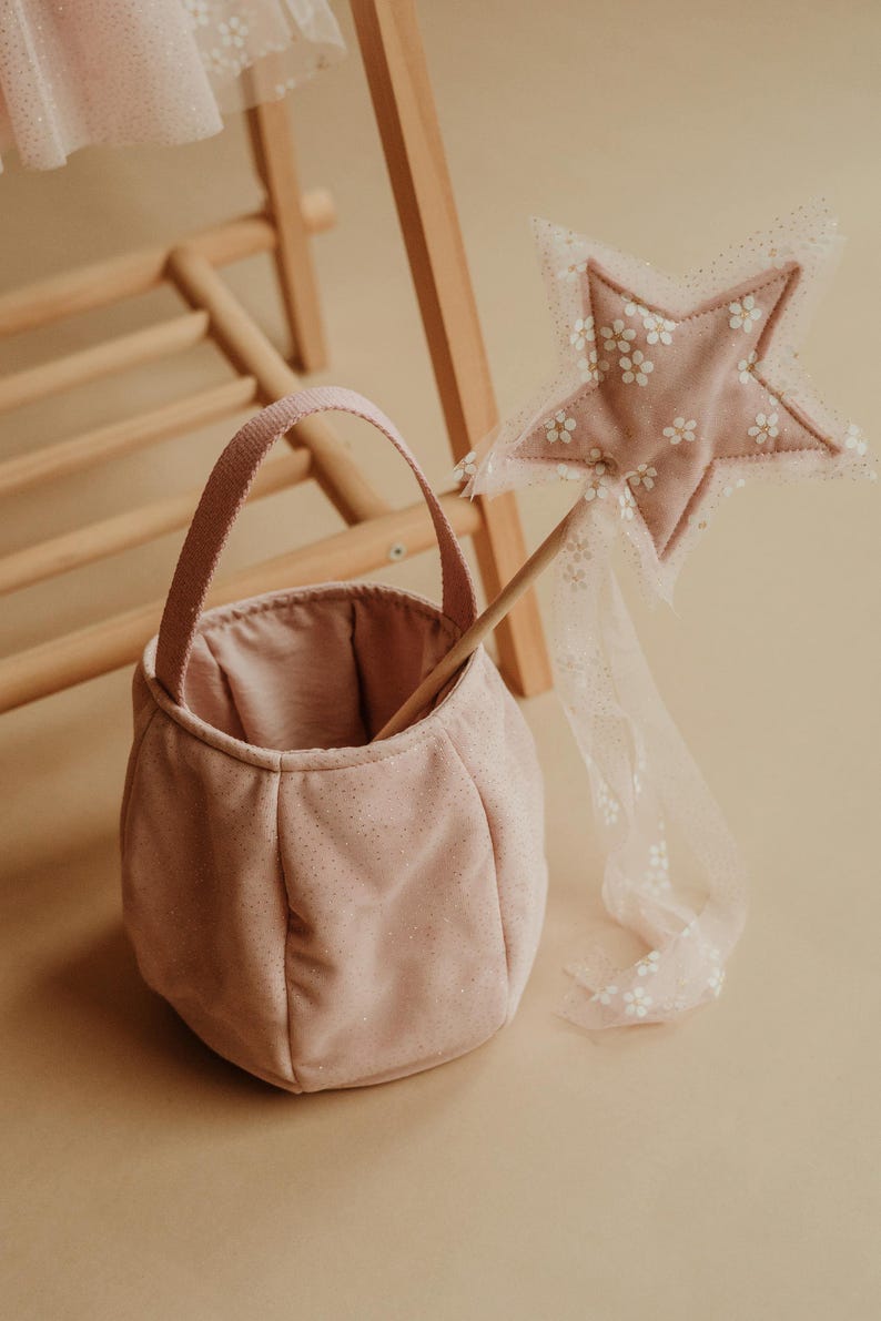 Trick or Treat Bag Sewing Pattern, Halloween Basket, Candy Bucket for