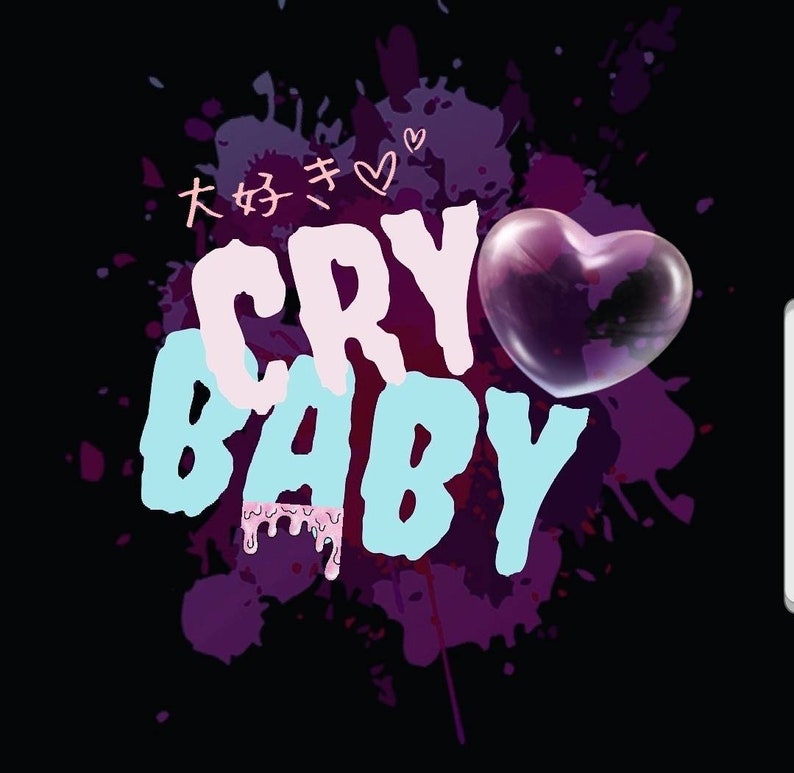 Kawaii earrings mix and match kawaii earrings cry baby earrings Pastel Goth Earrings