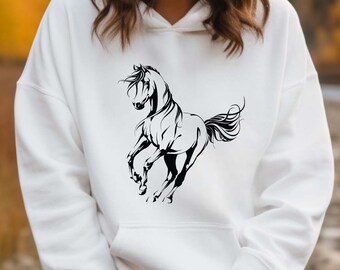 TSIIUO Western Halloween Sweatshirt For Women Howdyween T-Shirt Vintage