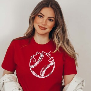 Game Day Baseball Shirt, Gameday Baseball Shirt, Mom Baseball Tee, Game Day Softball Shirt, Baseball Shirts for Women,  Baseball Fan Shirts