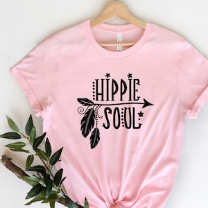 Hippie Soul Shirt , Novelty Shirt ,Hippie Graphic Tee, Hippie Shirt , Boho Shirt