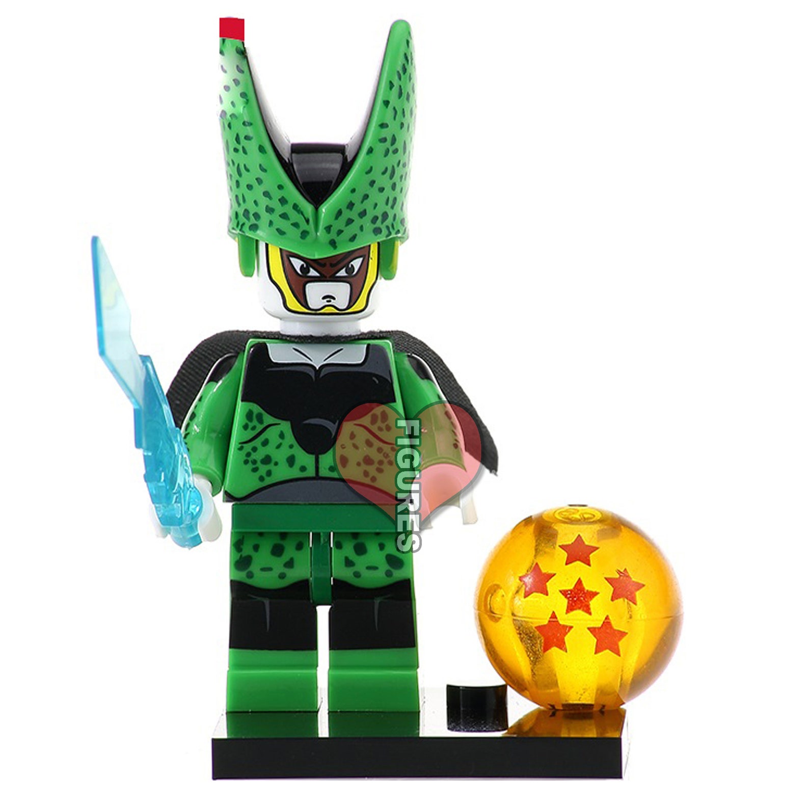 Cell Dragon Ball Z Custom Lego Minifigure Goku Gohan Vegeta Etsy