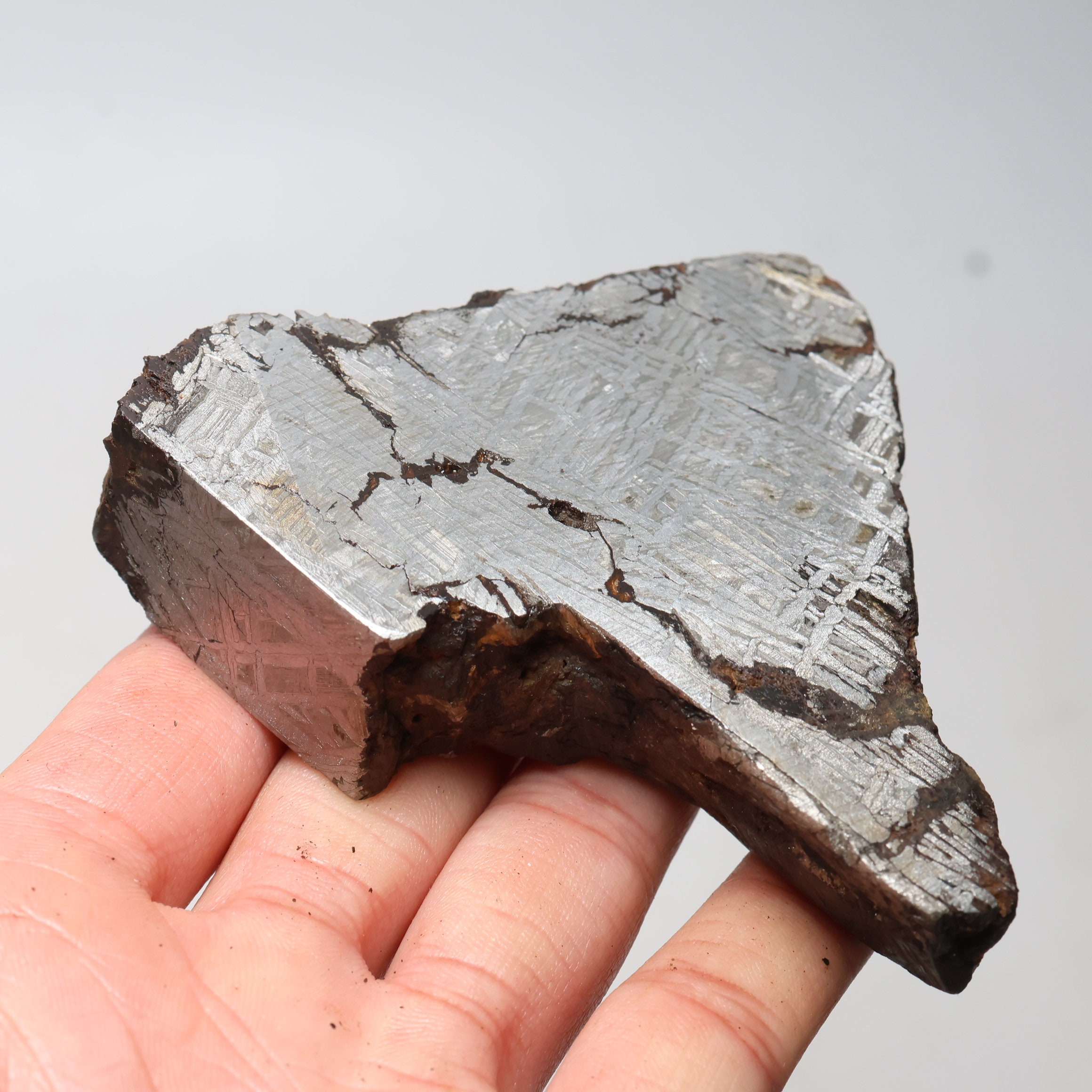 ムオニオナルスタ 隕石 ビッグスライスカット341.17g ムオニオナルスタ