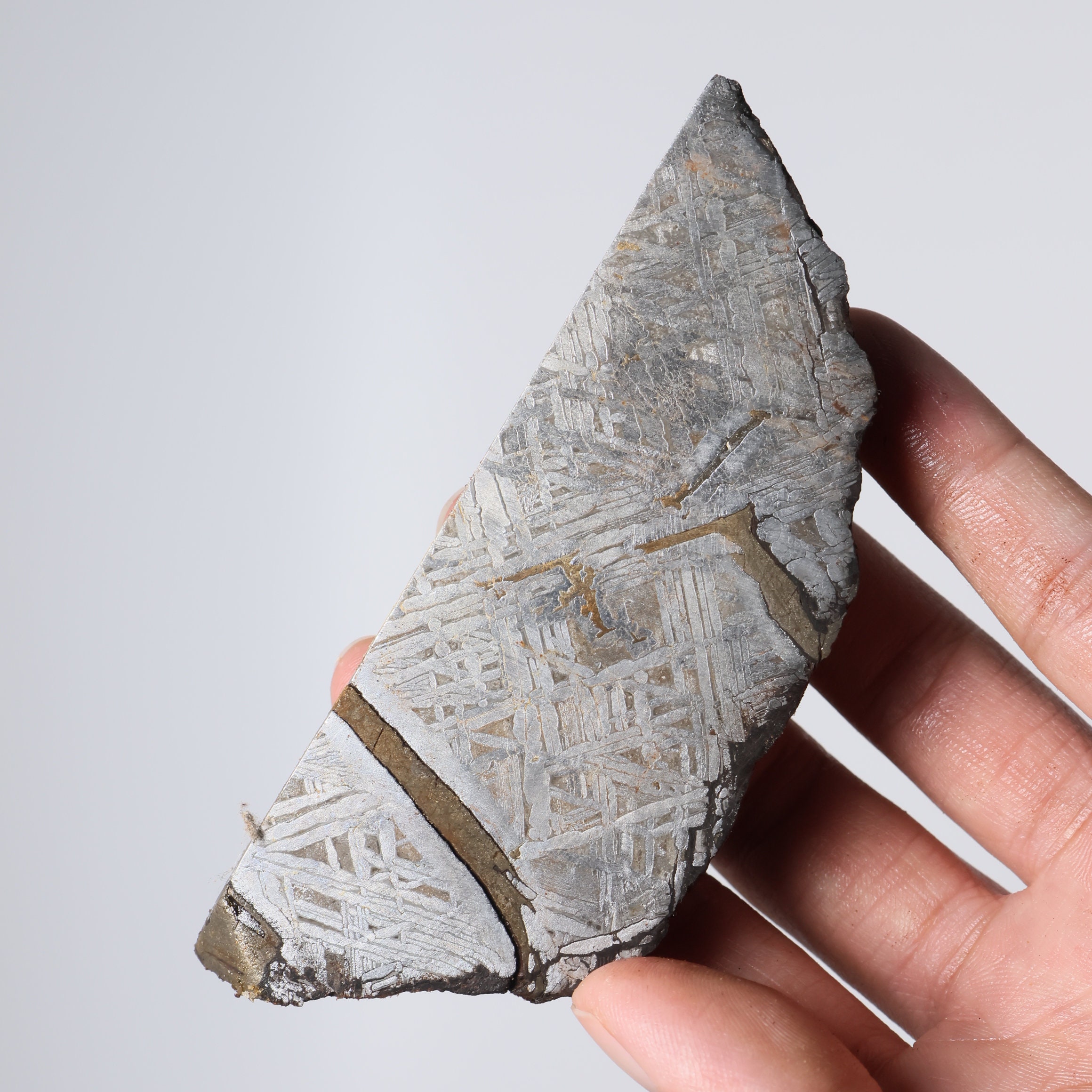 265g ムオニオナルスタ隕石部分スライス D5216 - Etsy 日本