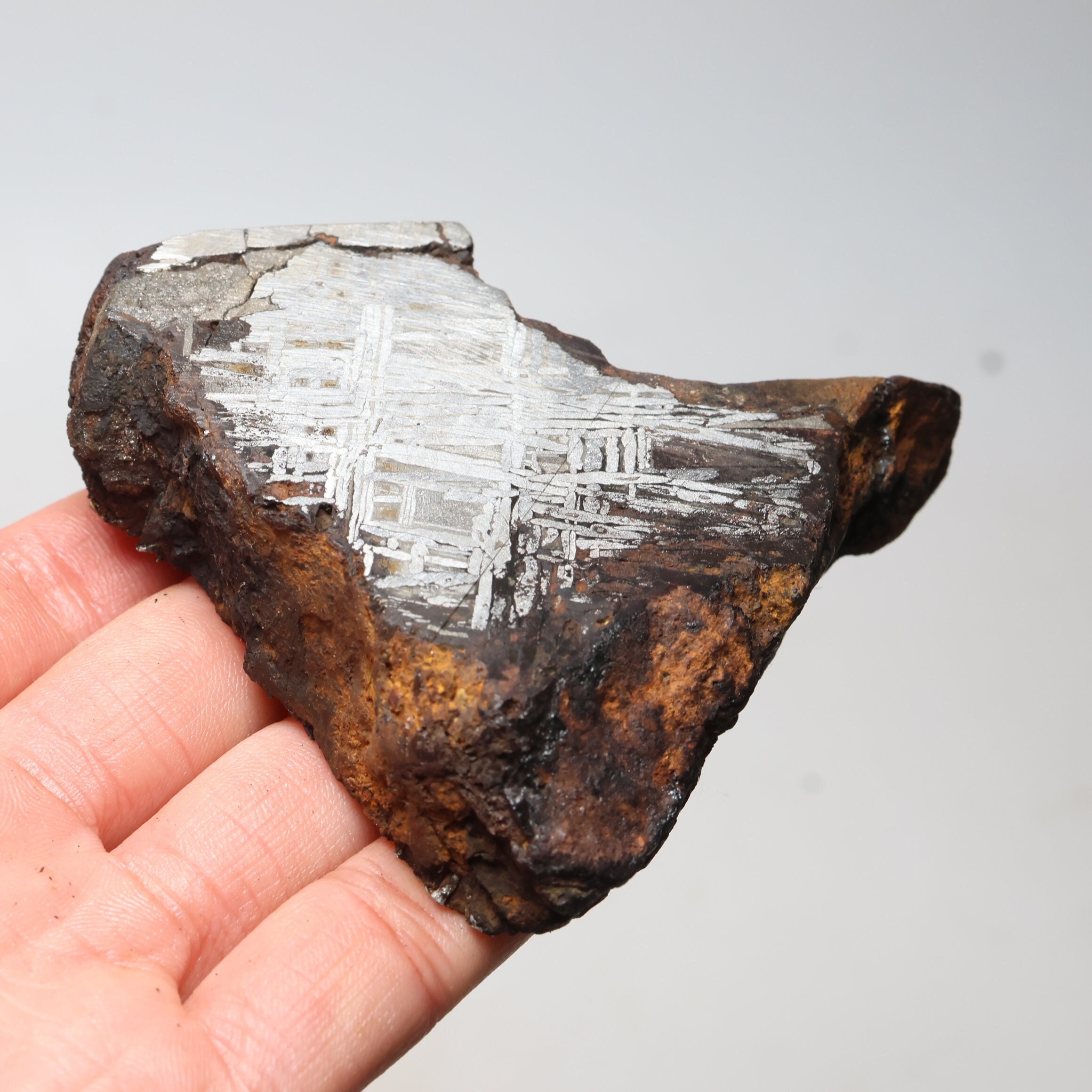 ムオニオナルスタ 隕石 ビッグスライスカット341.17g 2026年最新】ムオニオナルスタの人気アイテム - メルカリ