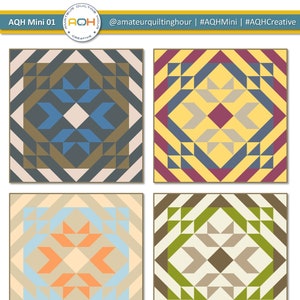AQH Mini Quilt 01 (Digital Pattern)