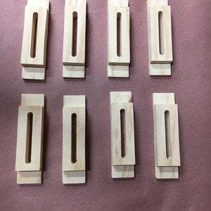 CNC small clamps w/tool paths
