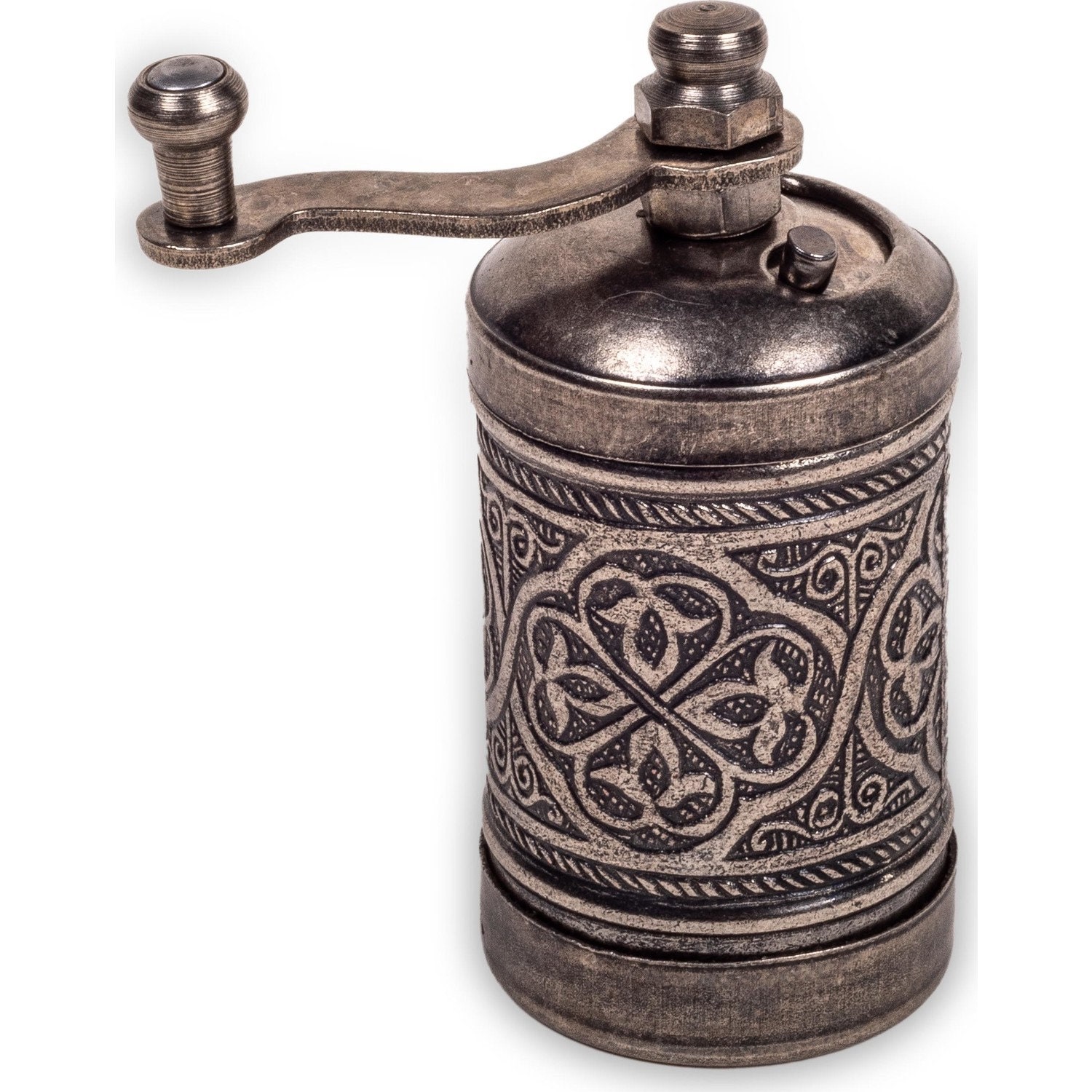 Copper Small Pepper Coffee Grinder Antique Style 11cm Heavy Etsy