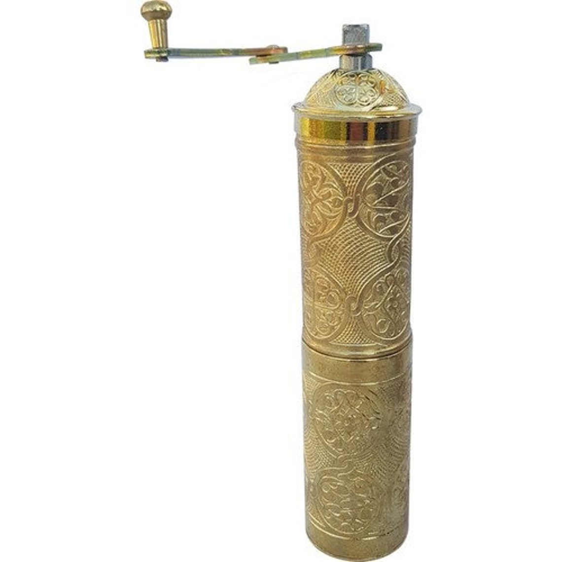 Copper Large Pepper Coffee Grinder Antique Style 21cm Heavy Etsy