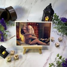 A6 Postcard - Hug+Kiss