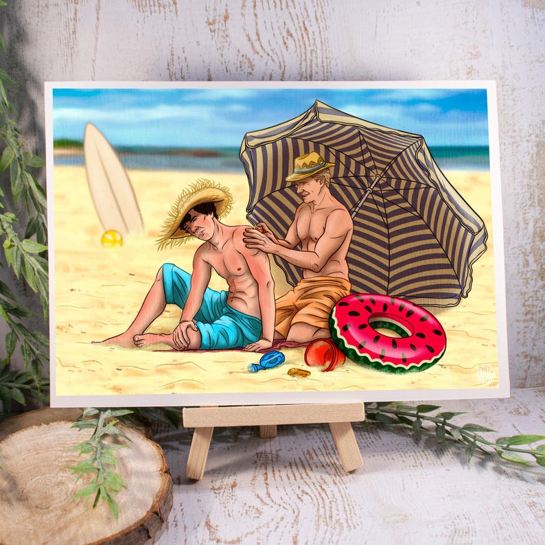 A5 Print - Beach