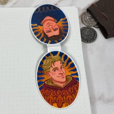 Bookmark - Hans&HenryPortrait