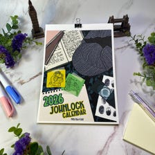 Calendar Postcard - Johnlock26