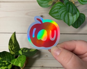 Sticker I Own You - Apple  // Vinyl Holo