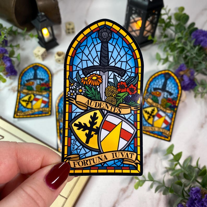 Sticker - KirchenfensterGlossy