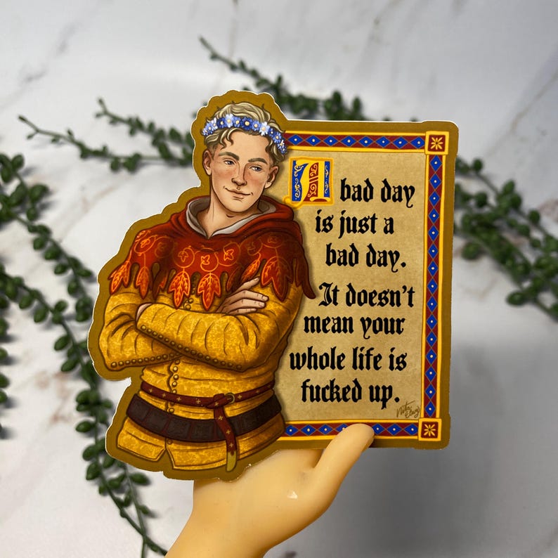 Sticker - Bad Day Hans Small