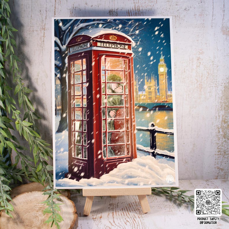 A5 Print - Telephone Box