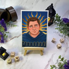 A6 Postcard - Henry Portrait