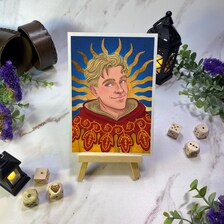 A6 Postcard - Hans Portrait