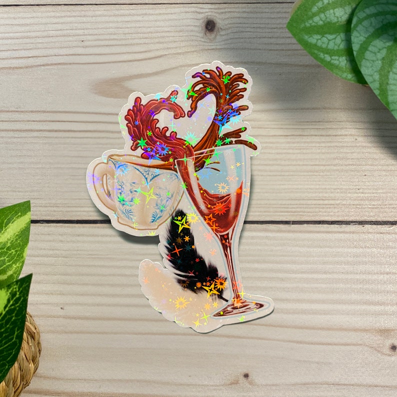 Sticker - Tea&Wine