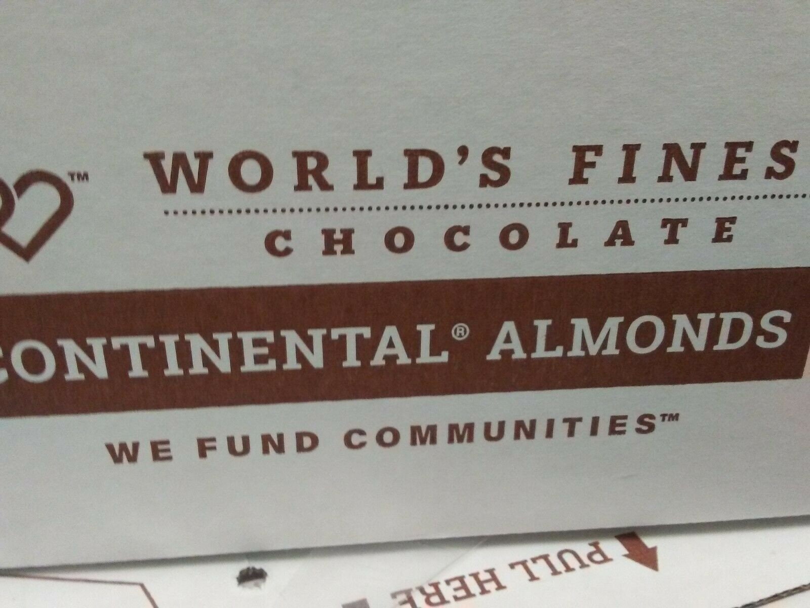 6 Boxes Continental Almonds World's Finest Chocolate FREE Etsy