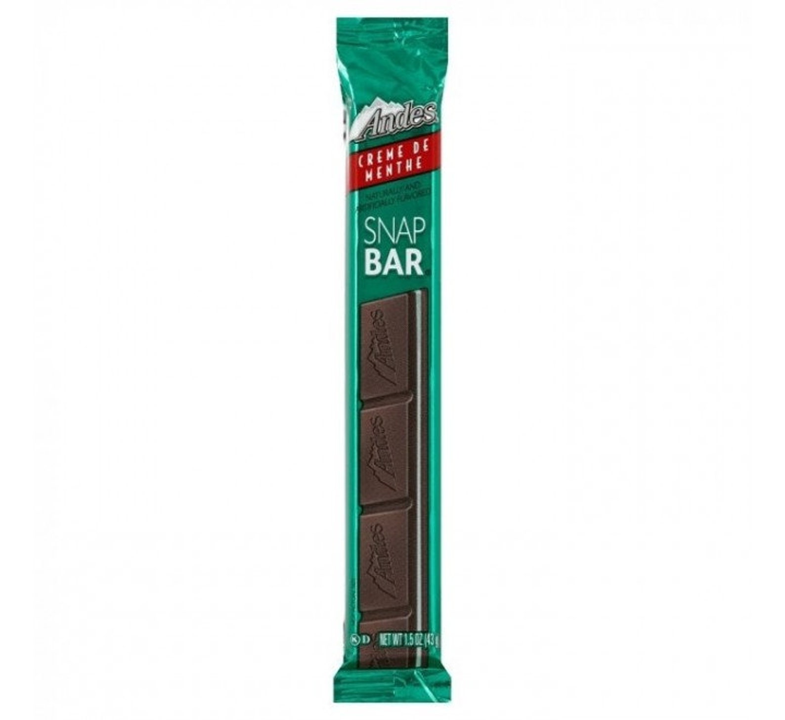 3 Andes Candies Creme de Menthe Snap Bar 1.5 Oz Each FREE Etsy