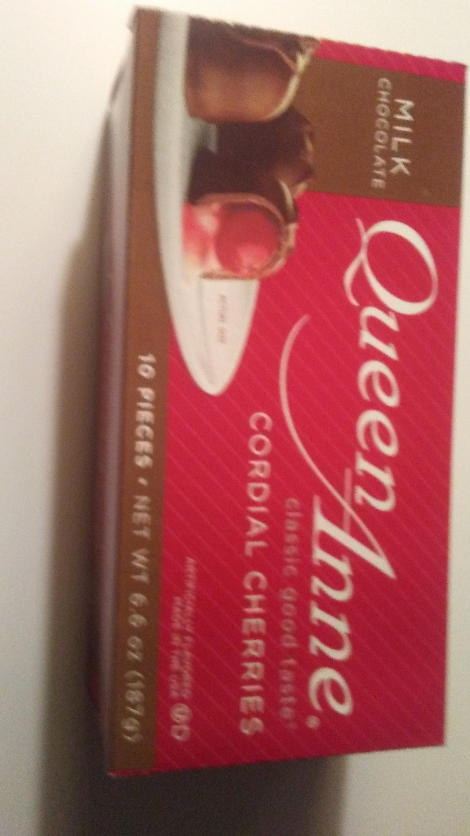 1 Box Queen Anne Milk Chocolate Covered Cherries By Etsy