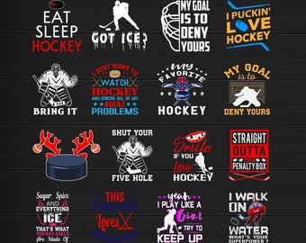 Download Hockey Svg Bundle Etsy