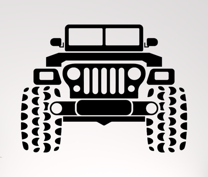 Jeep Silhouette Svg - 1694+ SVG PNG EPS DXF in Zip File - Free SVG Cut ...