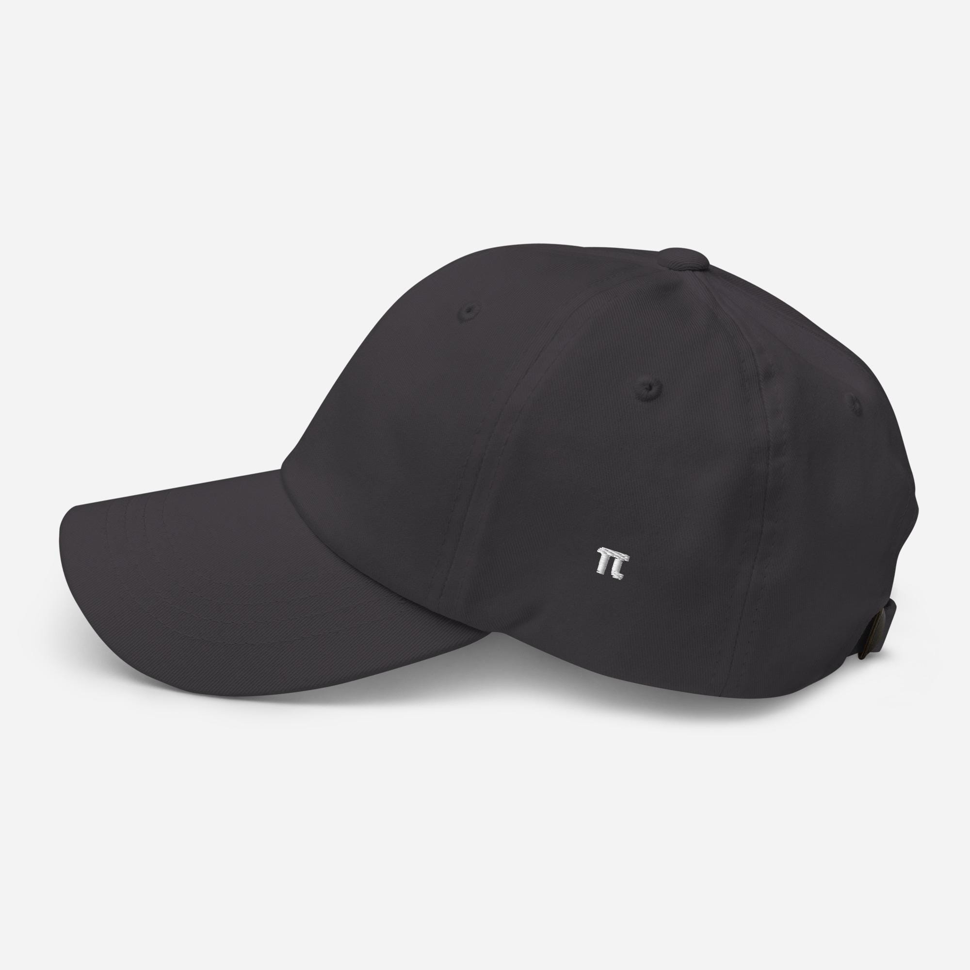 Pinniomal Math Pi Symbol Dad Hat Embroidered Minimal – Math Lover Gift, Geeky ...