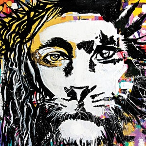 King of Judah - Unique Lion Canvas, Wall Home Decor, Wooden Frame Canvas, Gift for Christian, Church Décor, Birthday Gifts, Lion Of Judah